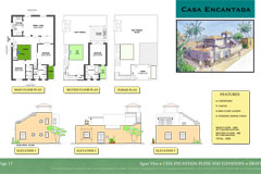 Floor plans for Casa Encantada